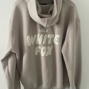 White fox Offstage hoodie Moon